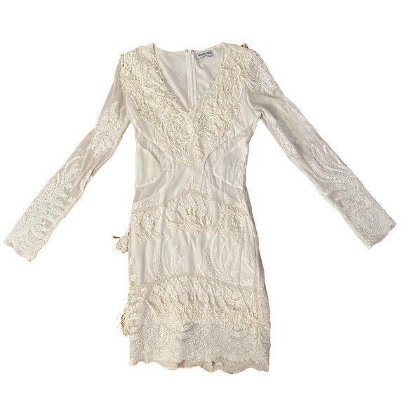 LACEY MESH MINI DRESS - Picture 1 of 6